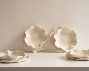 Joanna Ling Porcelain Wave Sundae Dish