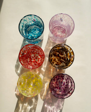 Handblown Murano Glass w/ Murrine