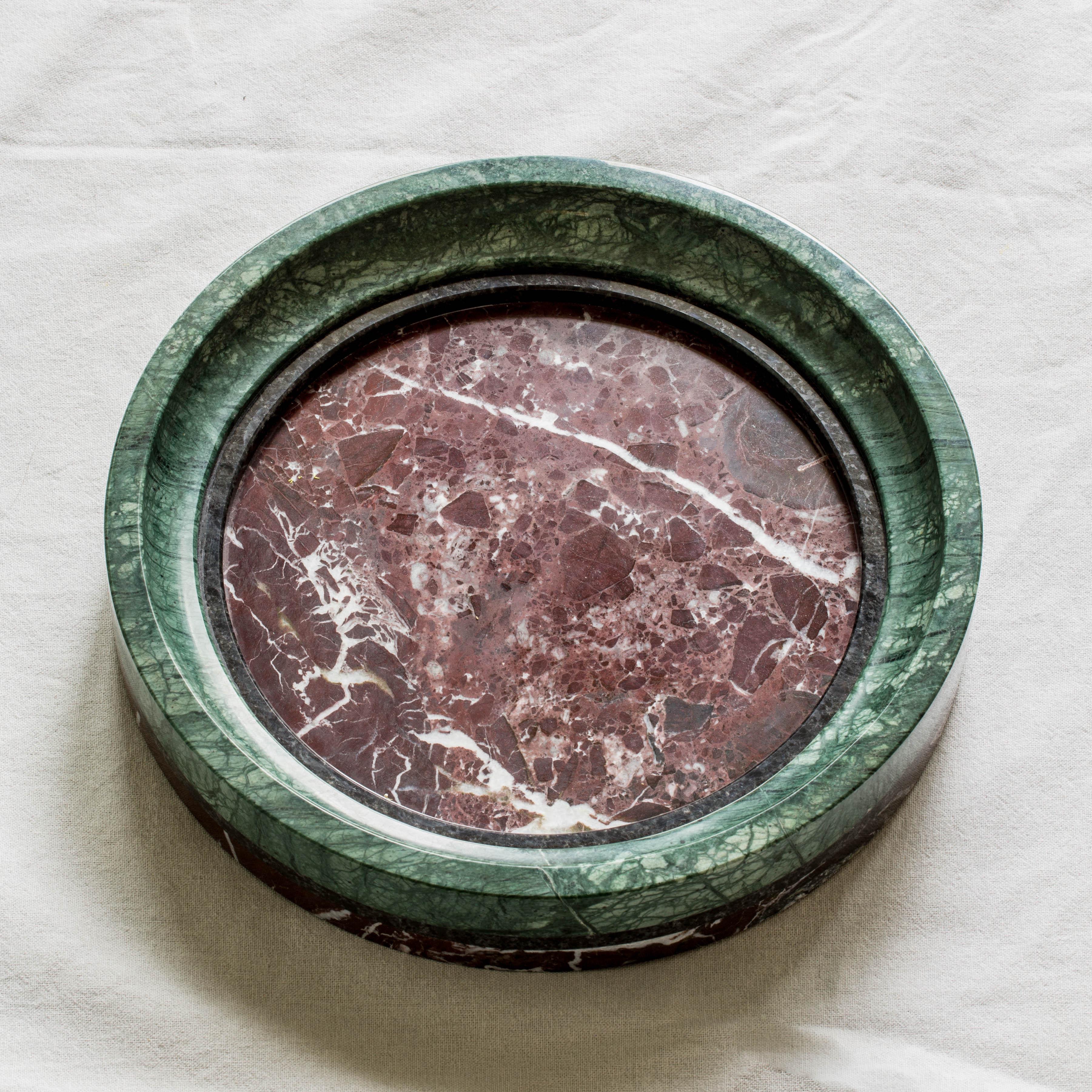 Amphitheater Verde Marble Bowl | Branik