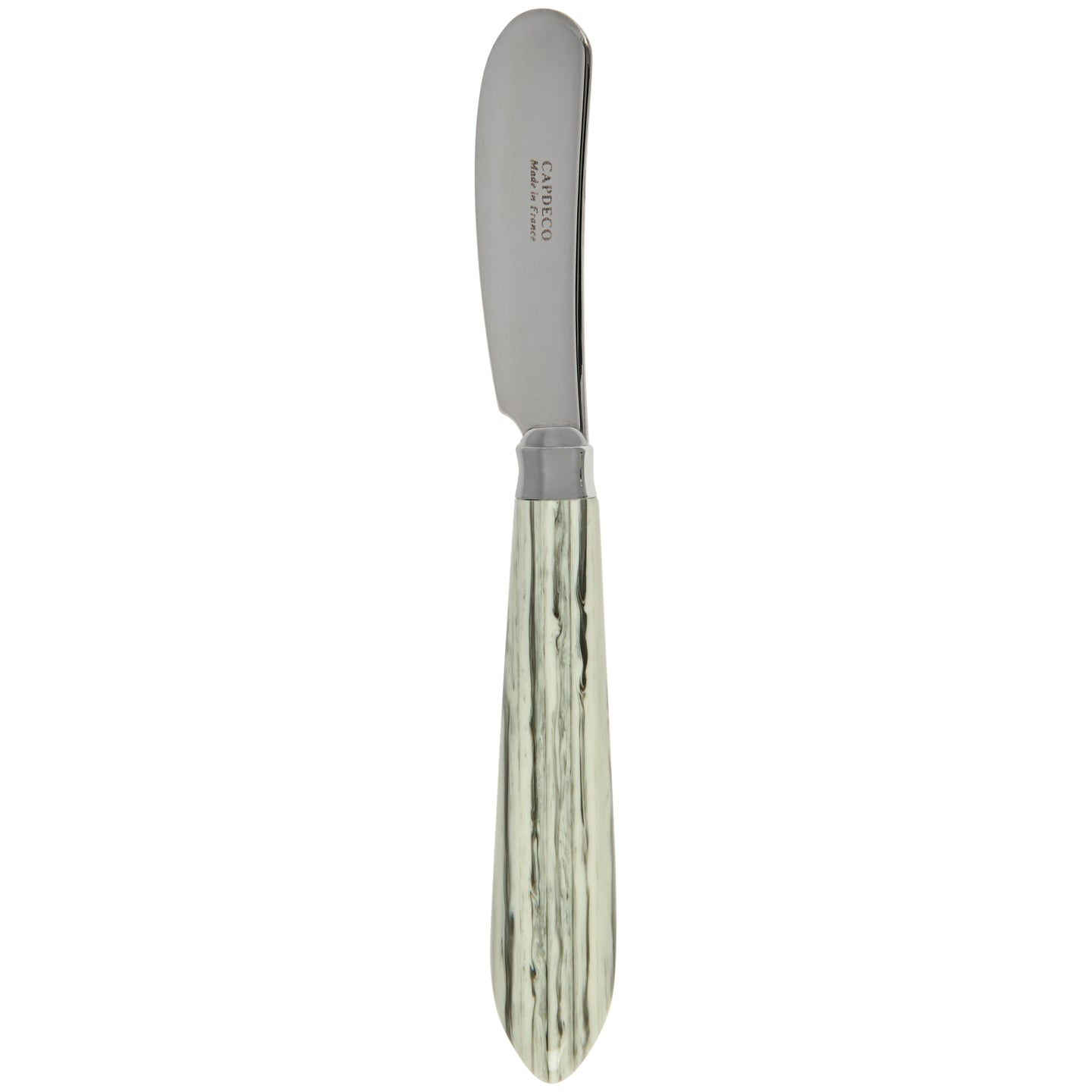 French 'Stone' Resin Stainless Steel Butter Spreader