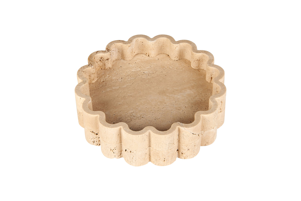 Travertine Frill Bowl | Branik