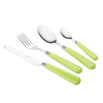 Lime Green Mix and Match Colourful French Stainless Steel Cutlery