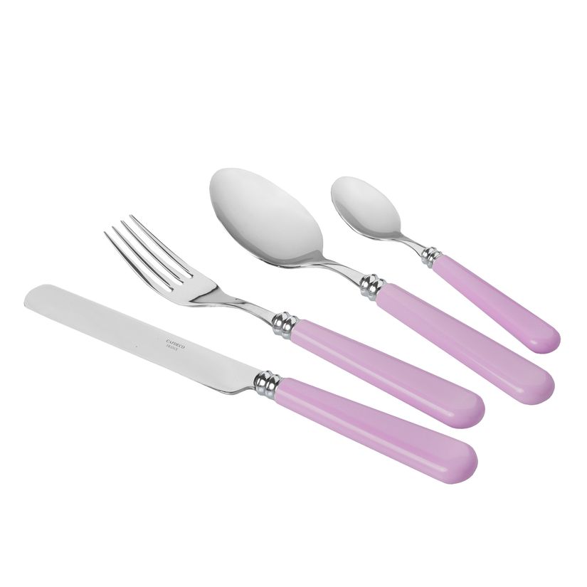 Pale Rose Mix and Match Colourful French Stainless Steel Cutlery