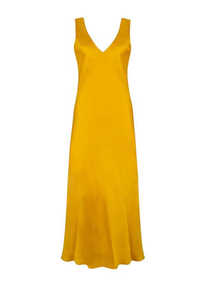 asceno bordeaux silk slip dress ASCENO Bordeaux Silk Slip Dress