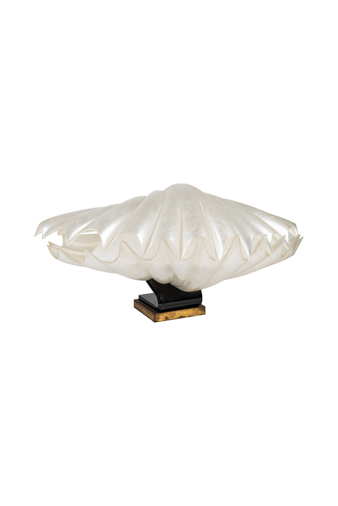 1970s Vintage Liane Rougier Clam Lamp
