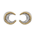 Mini Moon Stud Earrings by Sophie Harley