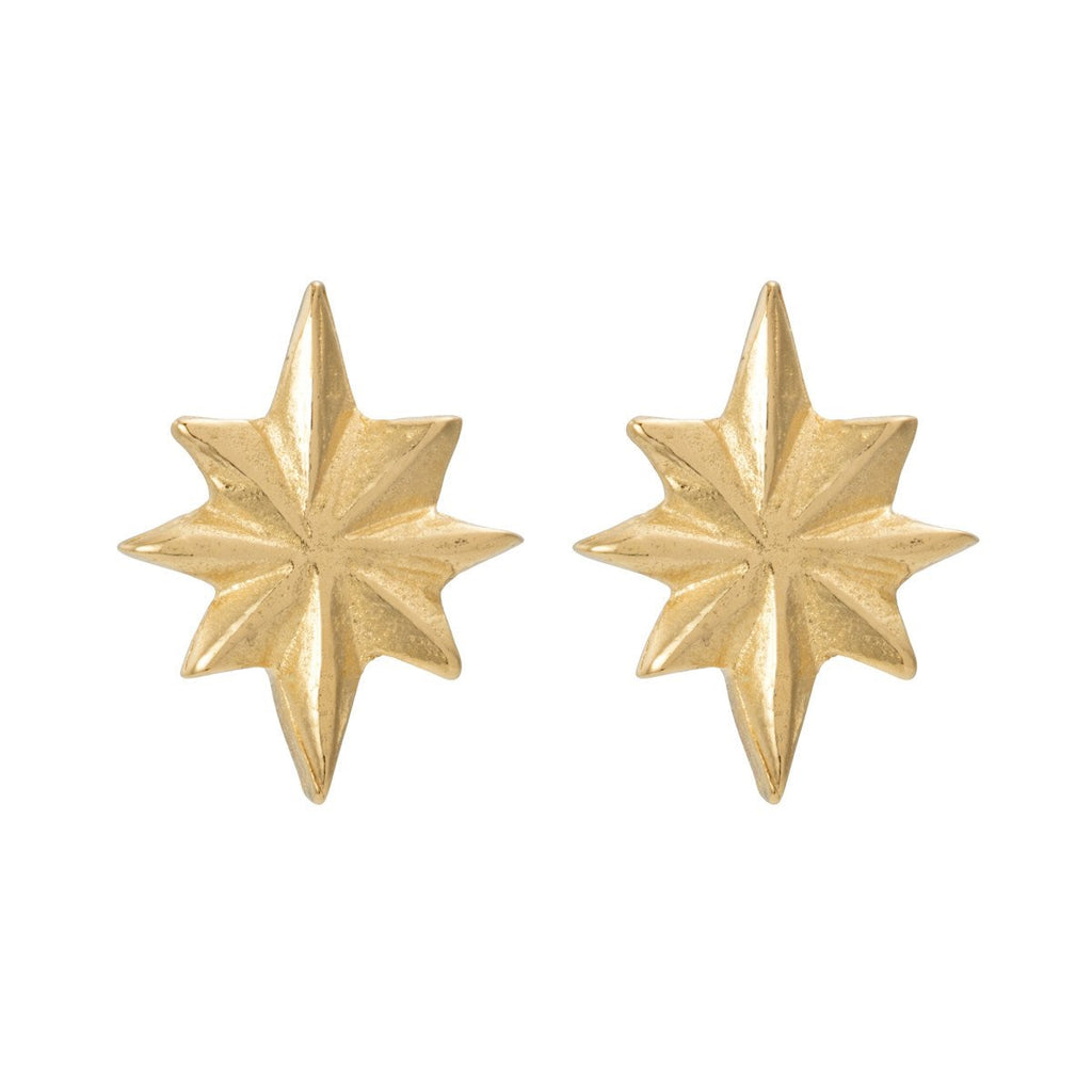 North Star Stud Earrings by Sophie Harley