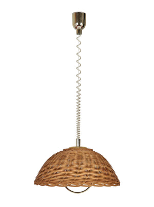 Vintage Rattan Hanging Lamp