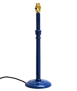 Tall Thistle Blue Glossy Lampbase