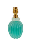 Vintage Turquoise Opalescent Murano Lampbase by Archimede Seguso